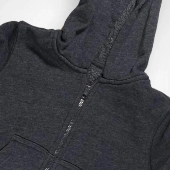 George Dark Gray  Zip Up Hoodie - Picture 2 of 5